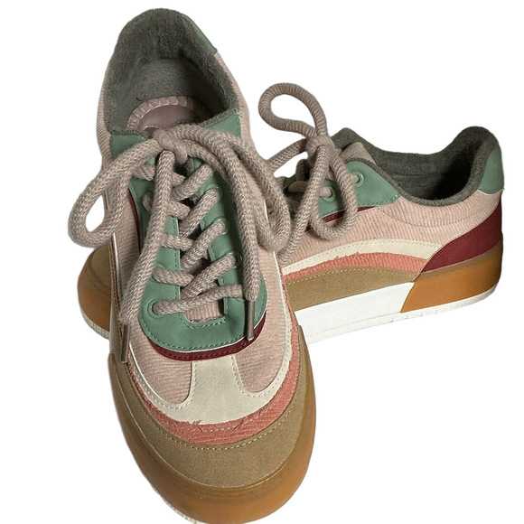 Rocket Dog Shoes - Rocket Dog Multicolor Retro Lace-Up Casual Sneakers – Women’s 9.5
